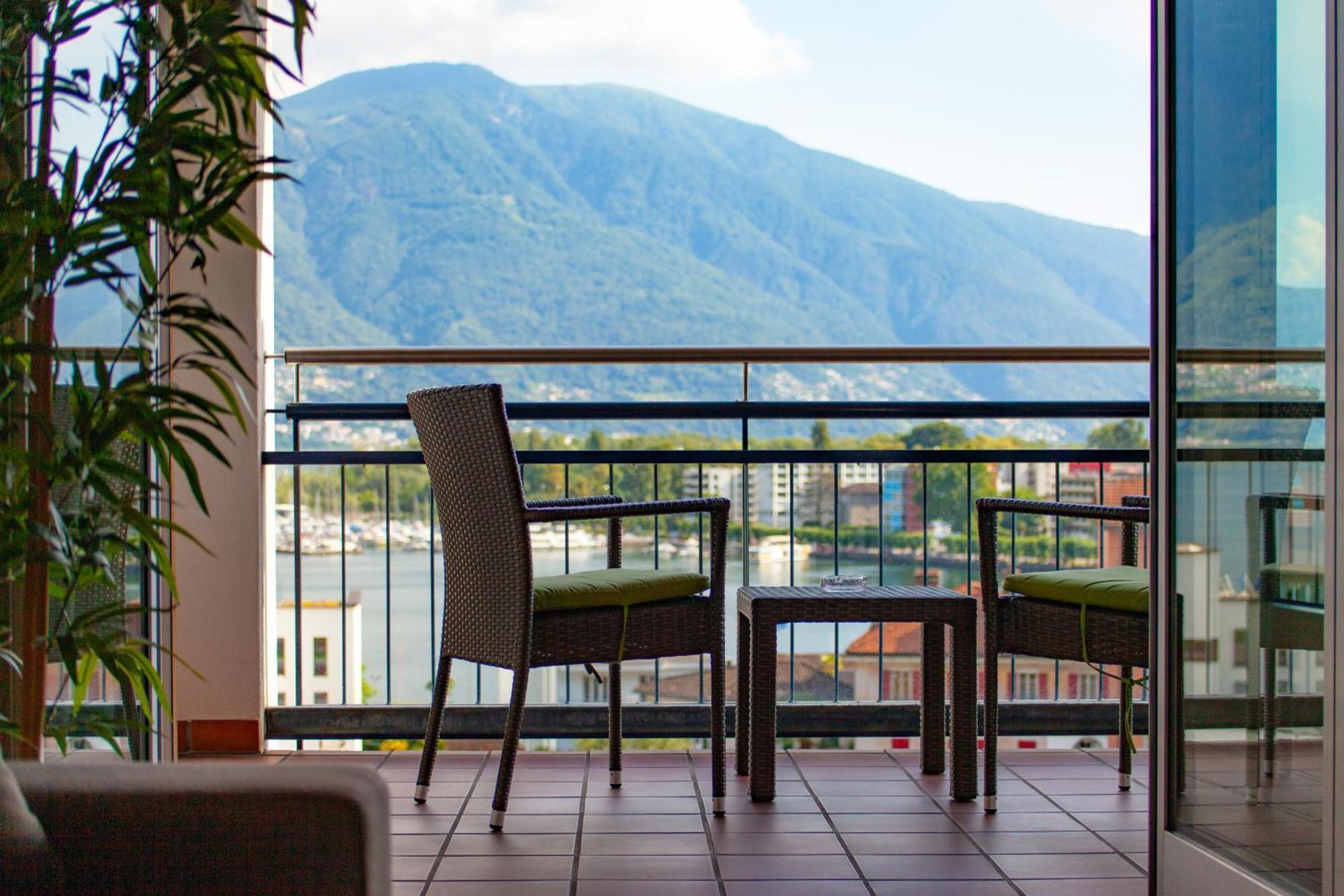 Tertianum Residenza Al Parco Appartements & Restaurant Muralto Exterior foto